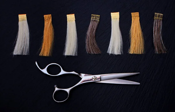 Friseur-Accessoires zum Färben der Haare — Stockfoto