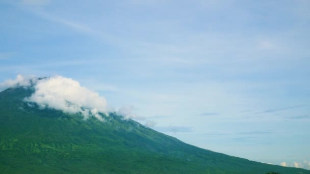 Гора Агун на Балі — стокове відео