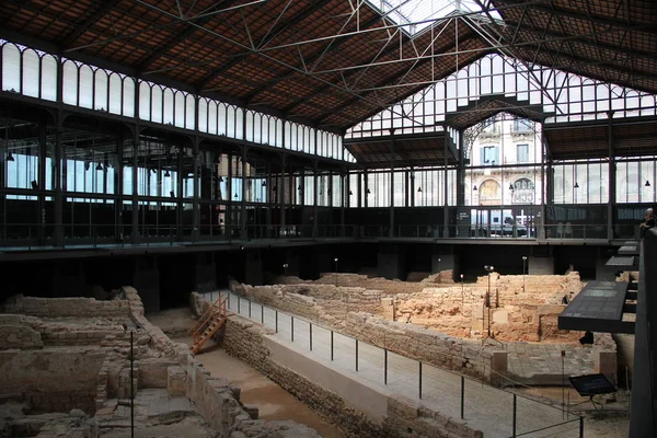 Barcelona'da antik kalıntılar