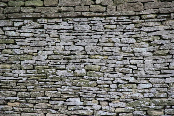 Oxfordshire'da bir taş duvar