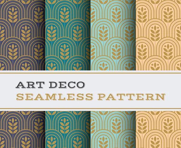 Art Deco seamless pattern 20 — Stock Vector