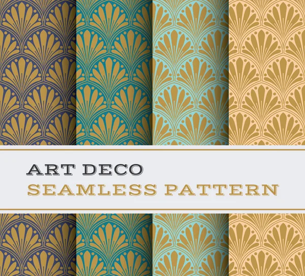 Art Deco seamless pattern 19 — Stock Vector