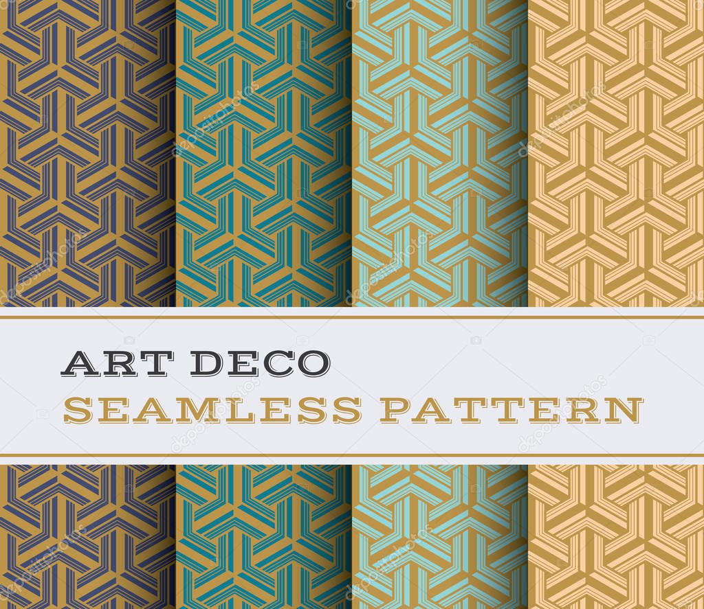 Art Deco seamless pattern 24