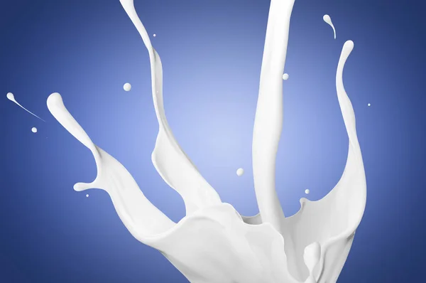 Drop of milk — Stock Photo, Image