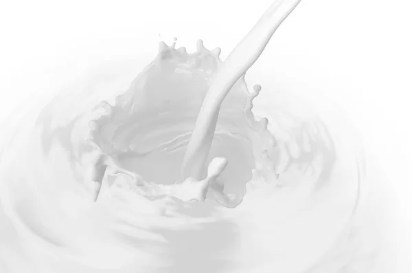 ミルクのドロップ — ストック写真