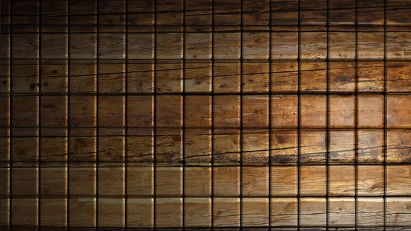 Material de madeira marrom cubos fundo — Fotografia de Stock