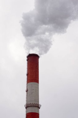 Termal tesisi baca duman