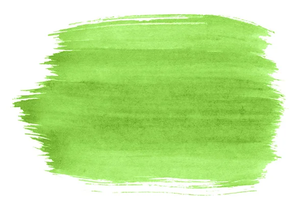 Aquarelle Fond Vert Avec Des Frontières Claires Des Divorces Taches — Photo