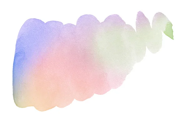 Pastel Renklerde Suluboya Renkler Eğimin Pürüzsüz Geçişi Boşanmalar Sınırlar Olan — Stok fotoğraf