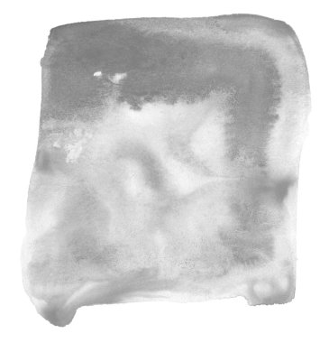 Suluboya, tarafsız gri arka plan, temiz sınırlar ve boşanmalar. Siyah ve beyaz suluboya fırça lekeleri. Metin için kopyalama alanı ile.