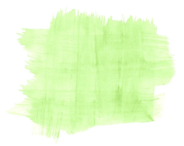 Verde Pastel Aquarela Fundo Abstrato Lugar Isolado Com Divórcios Fronteiras — Fotografia de Stock