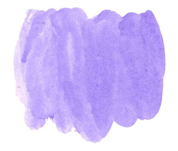 Lilac Watercolor Trend Color Isolated Abstract Spot Divorces Borders Purple — 스톡 사진