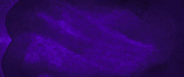 引き裂かれたストロークと不均一な離婚と濃い紫色の水彩背景 デザイン テンプレート パターンの抽象的な藍の背景 — ストック写真