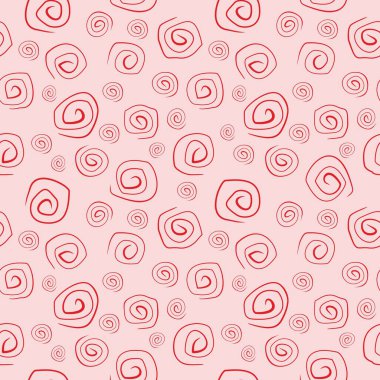 Sarmal karalamaların kusursuz etnik modeli. Tekstil, kumaş, tasarım, duvar kağıdı şablonu.