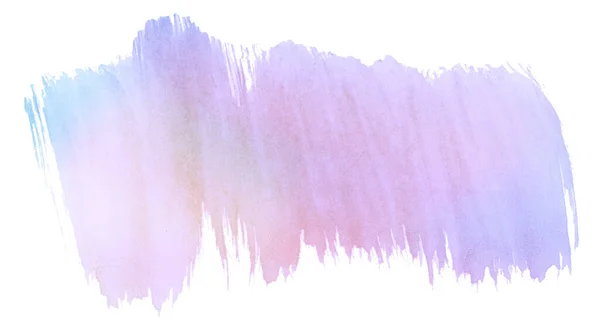 Veelkleurige Aquarelvlekken Pastelkleuren Met Natuurlijke Vlekken Papieren Basis Geïsoleerd Met — Stockfoto