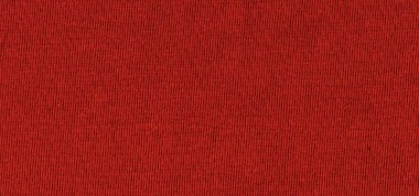 Örgü kumaşın parlak kırmızı dokusu. Doğal kıvrımlı kırmızı tekstil arka planı. Yakın plan.