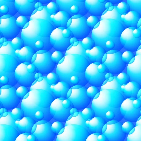 Mavi balonlar vektörünün seamless modeli