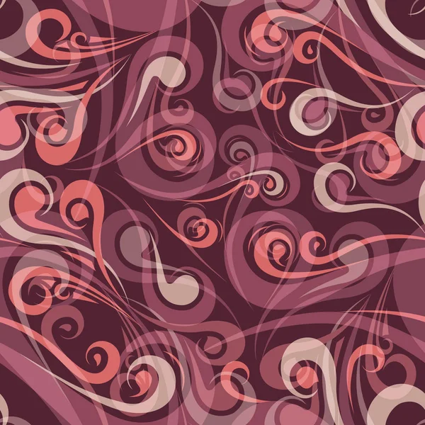 Seamless vintage kıvırcık modeli