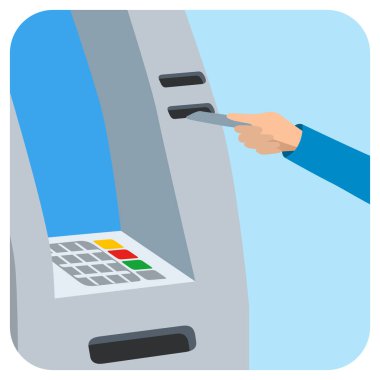 El kredi kartı atm yuvaya takma