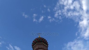 St Basils Katedrali, Moskova. Steadicam ile dikey panorama çekim. Tarihi 18 Haziran 2017