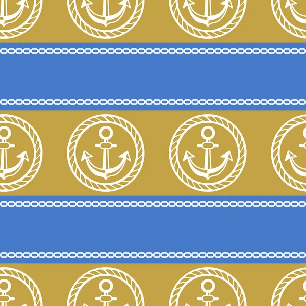 Çapa ile Seamless modeli. Deniz tema devam eden arka planlar.