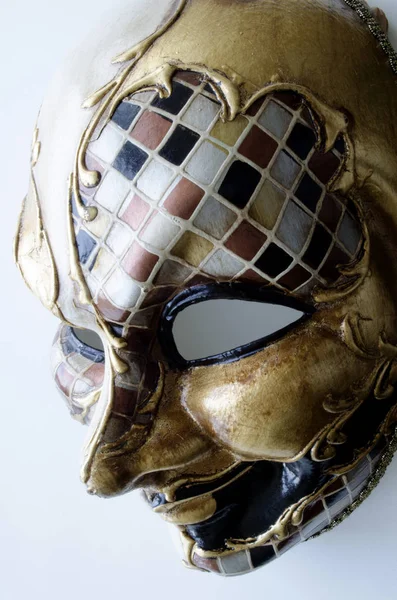 Αρσενικό ενετικό μάσκα — Φωτογραφία Αρχείου