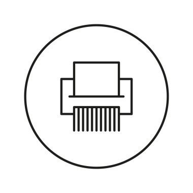 Parçalayıcı simge vektör.