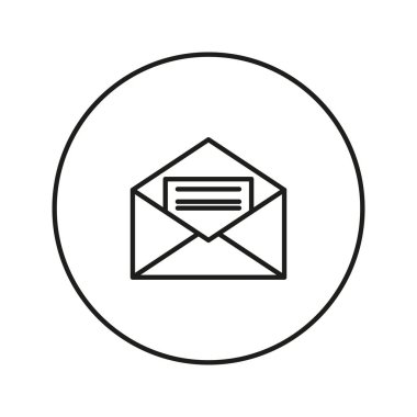 Mektup içinde açılan zarfı.