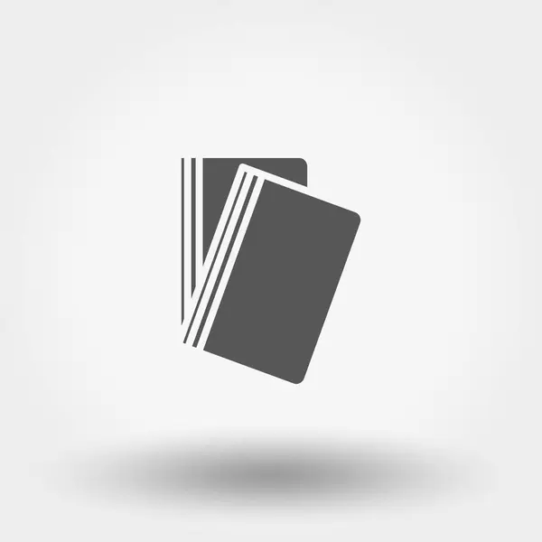 Flat folder Icon — Stock Vector