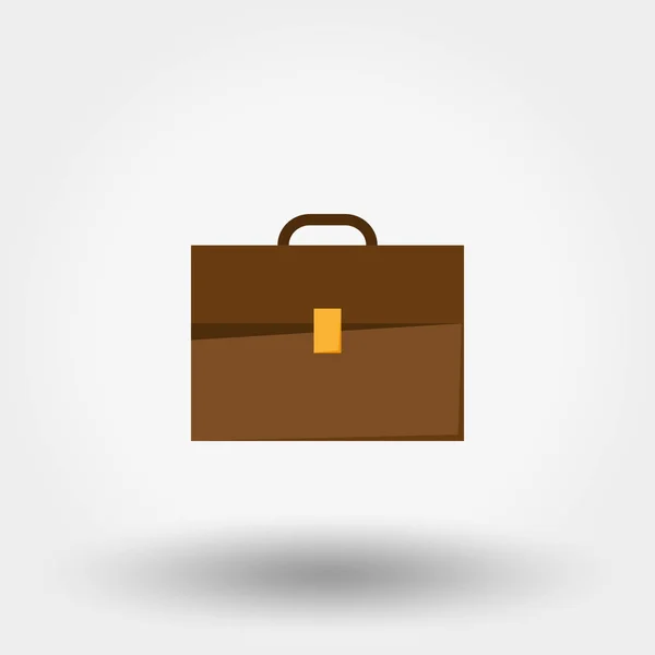 Icono de línea del maletín — Vector de stock