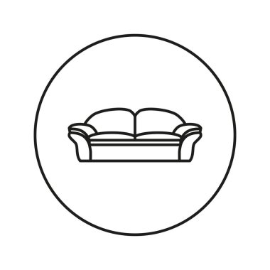 Yumuşak kanepe simgesi.