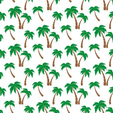 palmiye ağaçları desen.