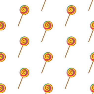 Lolipop. Seamless modeli