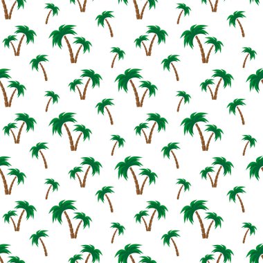 palmiye ağaçları desen.