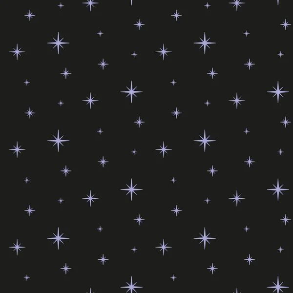 Stars. Seamless pattern — Stock Vector