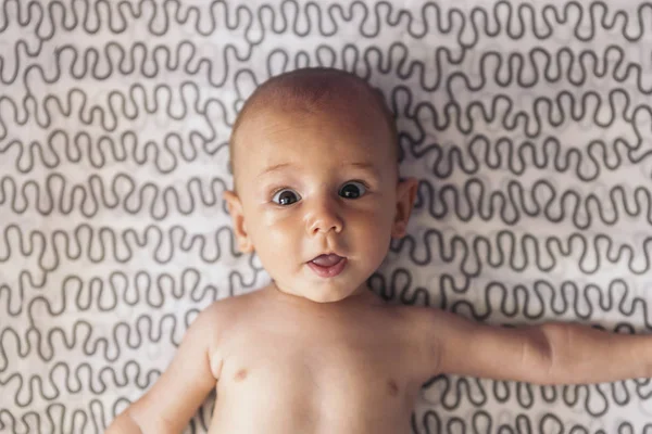 아름 다운 표현 아기. — 스톡 사진