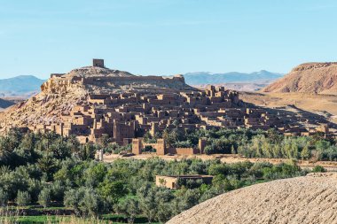 Ait Ben-Haddou clay kasbah.