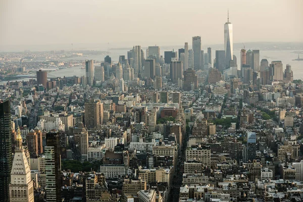 Skyline van New York stad. — Stockfoto