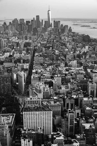 Skyline av New York stad. — Stockfoto