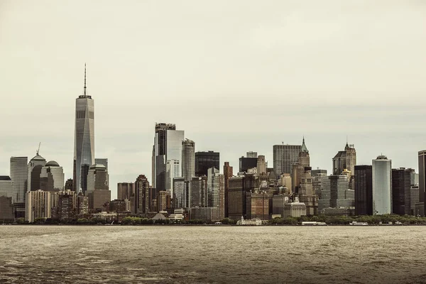 Skyline van New York stad. — Stockfoto