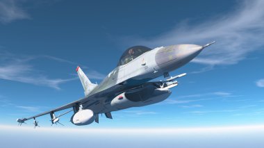 bir Fighter 3d cg işleme