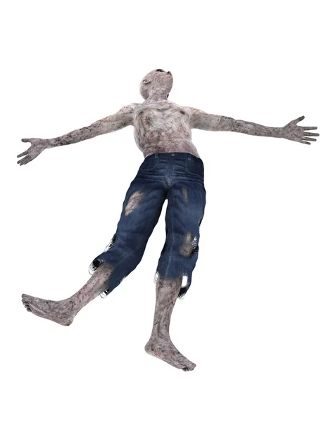 Vykreslování 3D cg zombie — Stock fotografie