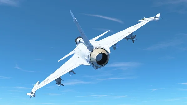 Renderowania 3D cg myśliwca — Zdjęcie stockowe