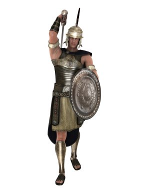 bir şövalyenin 3d cg işleme