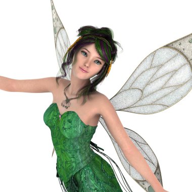 3d cg işleme bir peri