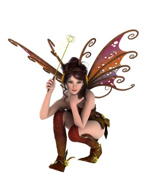 3d cg işleme bir peri