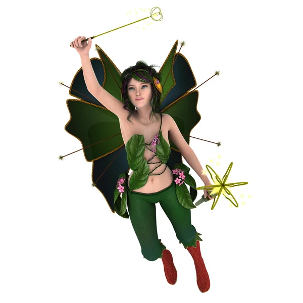 3D CG rendering of a fairy — Stock Photo, Image