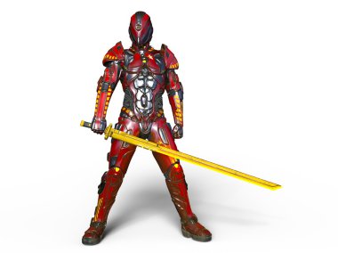 3d cg işleme bir robot