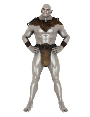 bir canavar 3d cg işleme