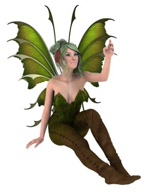 3d cg işleme bir peri